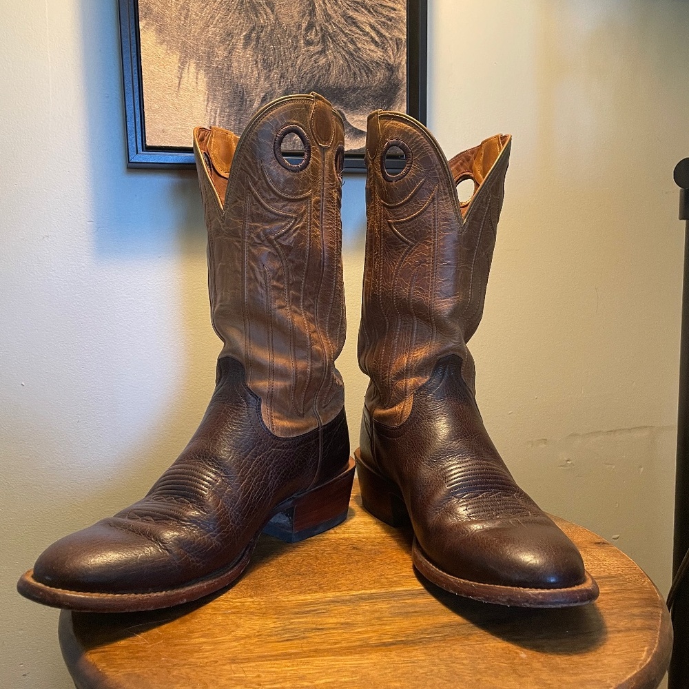 Tecovas Prescott in Hickory Bison 11D